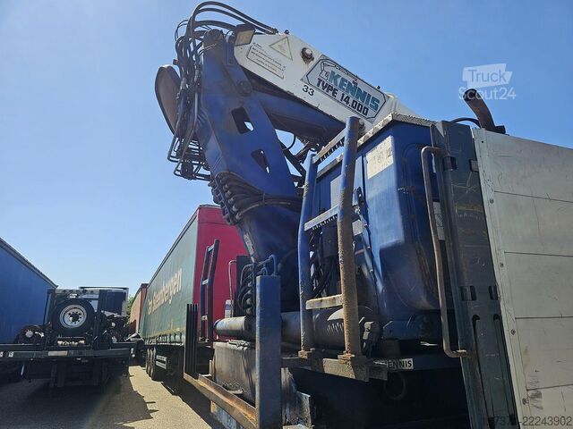 Ploščata postelja PACTON t4-001 / 4 AXLE TRAILER /2 LIFT AXLES /2 STEERI...