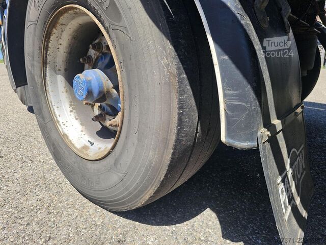 Ploščata postelja PACTON t4-001 / 4 AXLE TRAILER /2 LIFT AXLES /2 STEERI...