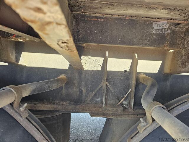 Ploščata postelja PACTON t4-001 / 4 AXLE TRAILER /2 LIFT AXLES /2 STEERI...
