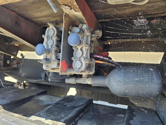 Ploščata postelja PACTON t4-001 / 4 AXLE TRAILER /2 LIFT AXLES /2 STEERI...