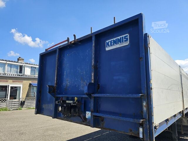 Ploščata postelja PACTON t4-001 / 4 AXLE TRAILER /2 LIFT AXLES /2 STEERI...
