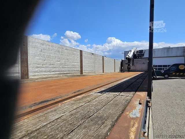 Ploščata postelja PACTON t4-001 / 4 AXLE TRAILER /2 LIFT AXLES /2 STEERI...