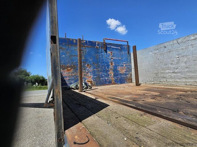 Ploščata postelja PACTON t4-001 / 4 AXLE TRAILER /2 LIFT AXLES /2 STEERI...