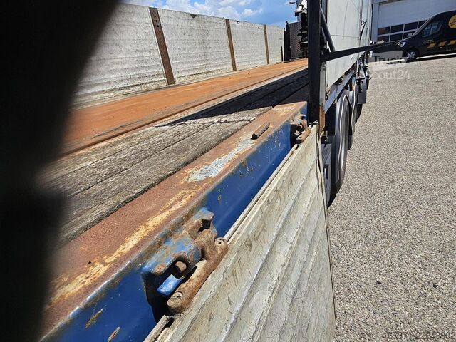 Ploščata postelja PACTON t4-001 / 4 AXLE TRAILER /2 LIFT AXLES /2 STEERI...