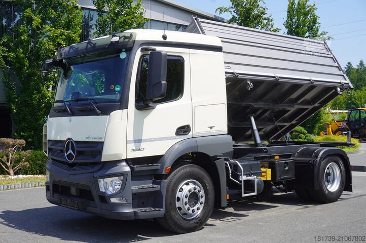 Üç yönlü damperli kamyon Mercedes-Benz Actros 1840 / New 3-side tipper 10 EPAL