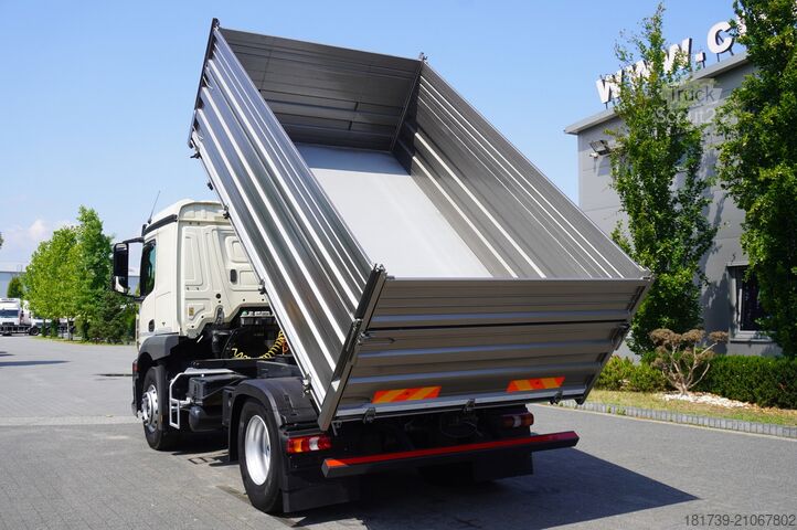 Üç yönlü damperli kamyon Mercedes-Benz Actros 1840 / New 3-side tipper 10 EPAL