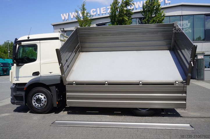 Üç yönlü damperli kamyon Mercedes-Benz Actros 1840 / New 3-side tipper 10 EPAL