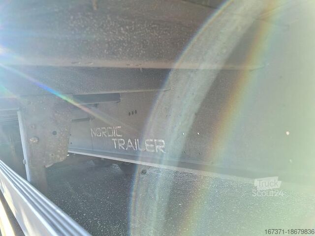 Gardinsida NORDIC S340 | Sliding roof | New tilts | Glavanised ch...