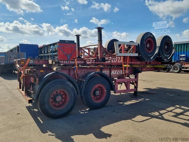 Containervervoer Koehler Elmshorn 20FT | 29 TON STEEL SUSPENSION | DRUM BRAKES