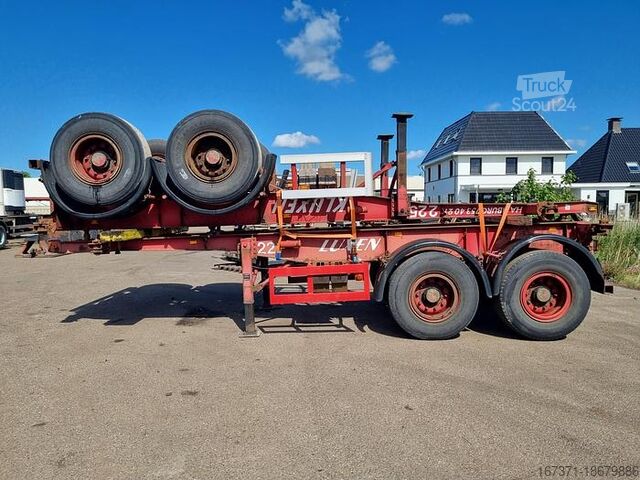 Containervervoer Koehler Elmshorn 20FT | 29 TON STEEL SUSPENSION | DRUM BRAKES