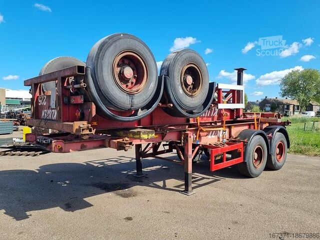 Containervervoer Koehler Elmshorn 20FT | 29 TON STEEL SUSPENSION | DRUM BRAKES