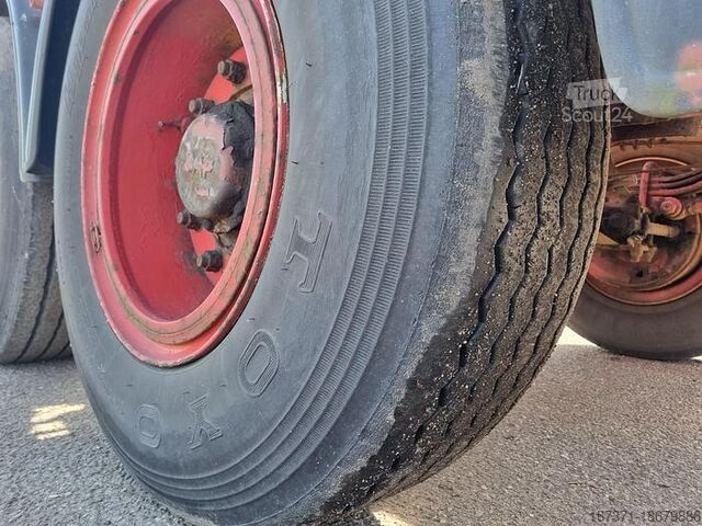 Containervervoer Koehler Elmshorn 20FT | 29 TON STEEL SUSPENSION | DRUM BRAKES