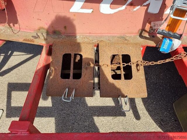 Containervervoer Koehler Elmshorn 20FT | 29 TON STEEL SUSPENSION | DRUM BRAKES