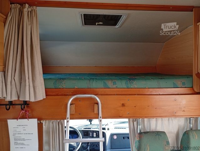 Alkoven Wohnmobil CI INTERNATIONAL CARIOCA 40,Motor v.38.494km neu,Grüne Plak,6Pers