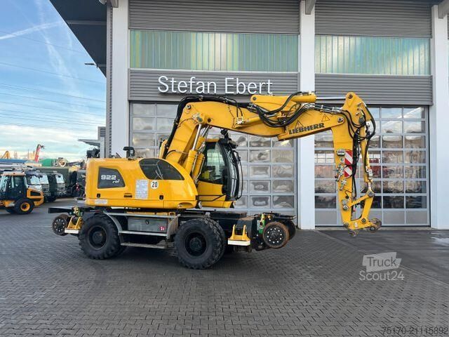 Mobiele graafmachine Liebherr A922 Rail Litronic / 8.277h / Bahnzulassung 2030