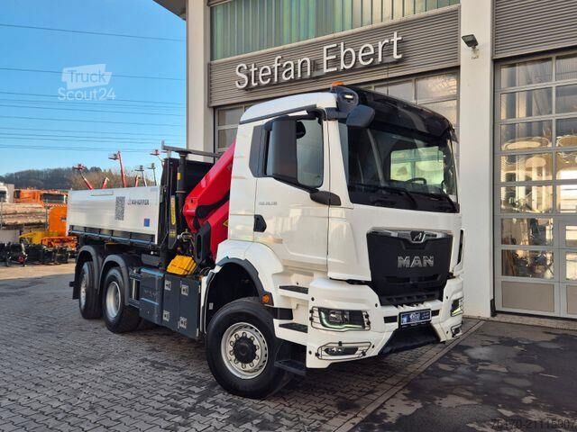 Tipper MAN TGS 28.510 6x4-4 BL Palfinger PK24.001 Funk AHK