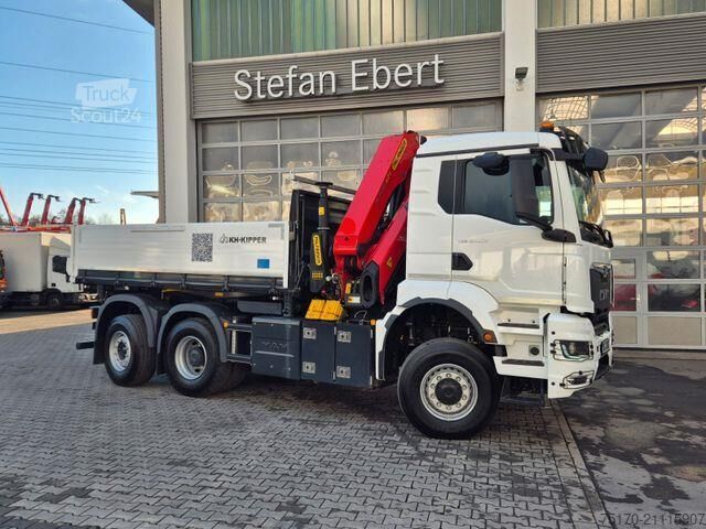 Tipper MAN TGS 28.510 6x4-4 BL Palfinger PK24.001 Funk AHK