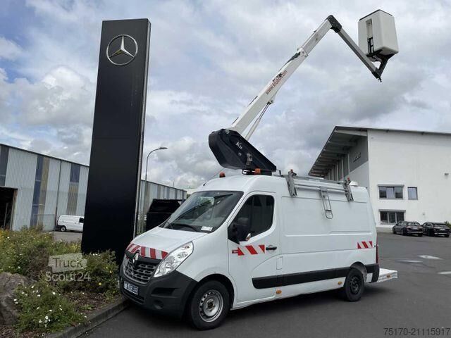 ανυψωτική πλατφόρμα τοποθετημένη σε φορτηγό Renault Master 2.3 dCi / KLUBB K26, 12m