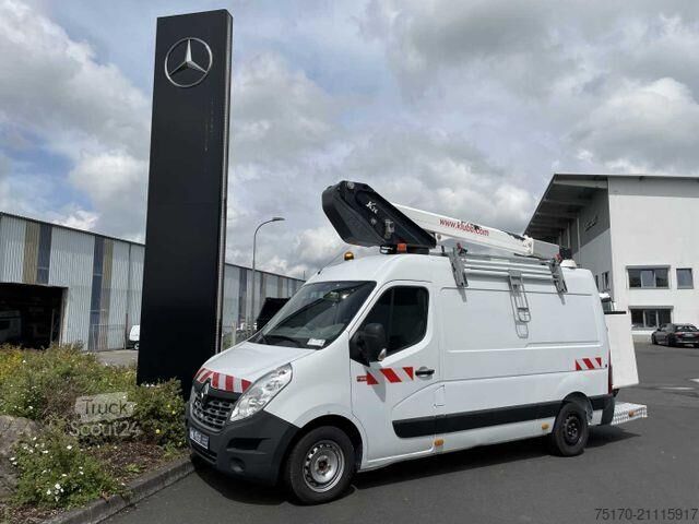 ανυψωτική πλατφόρμα τοποθετημένη σε φορτηγό Renault Master 2.3 dCi / KLUBB K26, 12m