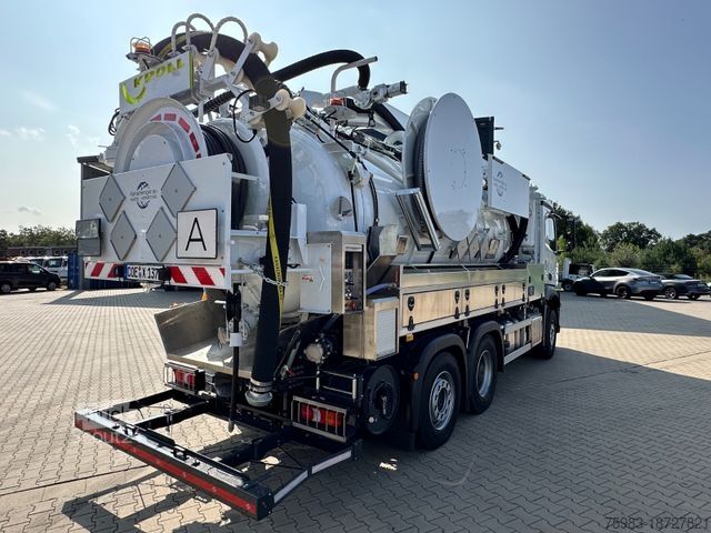 Vacuum tank truck MERCEDES-BENZ Mercedes Benz Arocs 2548 6x2 L mit KROLL Kombi