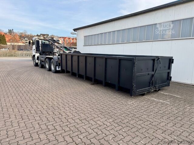 Kiper kamion MAN TGA 35.480 8X4 Abroller mit Container