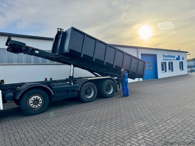 Kiper kamion MAN TGA 35.480 8X4 Abroller mit Container