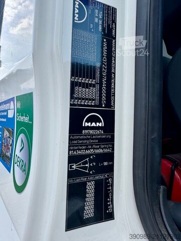 Kiper kamion MAN TGA 35.480 8X4 Abroller mit Container