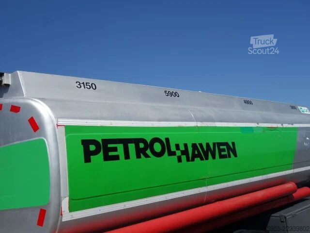 Tanker Volvo FM 9 18600 LITER FEULTANK,4 COMPARTMENTS