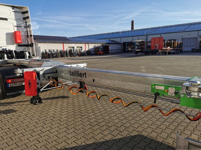 Полуремарке контейнерно шаси Fliegl SDS 380 Containerchassis Vario V3