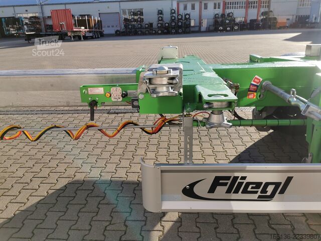 Полуремарке контейнерно шаси Fliegl SDS 380 Containerchassis Vario V3