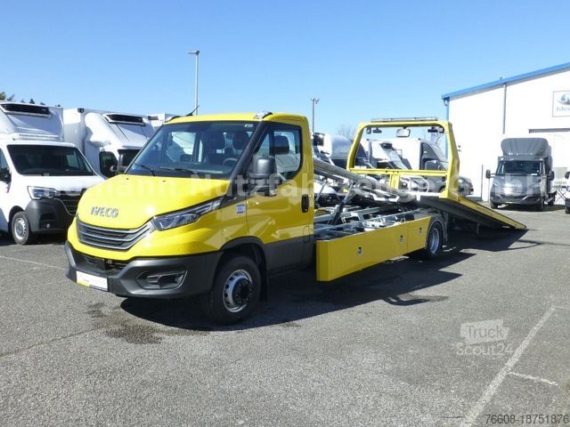 Abschleppwagen IVECO DAILY 72C18 Schiebeplateu Luftfed Navi