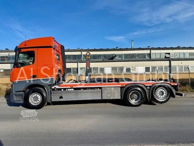 Haakarmsysteem Mercedes-Benz Actros 2845 6x2 / Multilift 21T / Eu6 / Liftachse