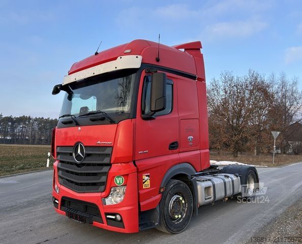 Objemový tahač MERCEDES-BENZ Actros 1848 E6 Lowliner BigSpace