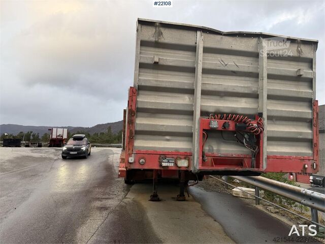  Vang SHSL 4 axle machine trailer w/ hydraulic driving b