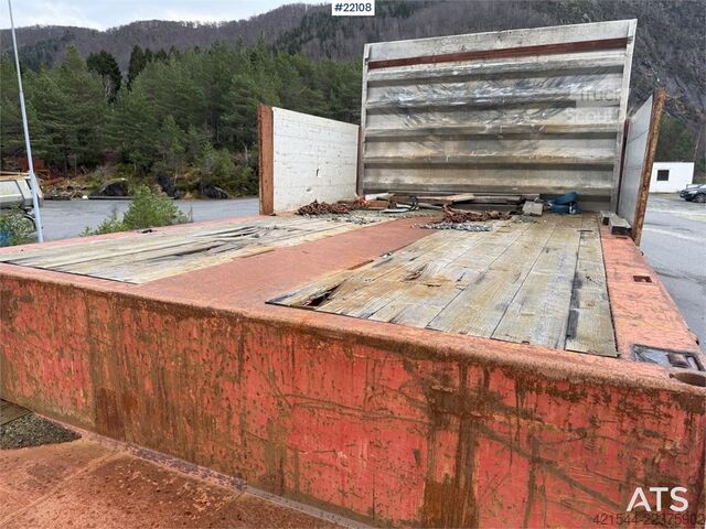  Vang SHSL 4 axle machine trailer w/ hydraulic driving b