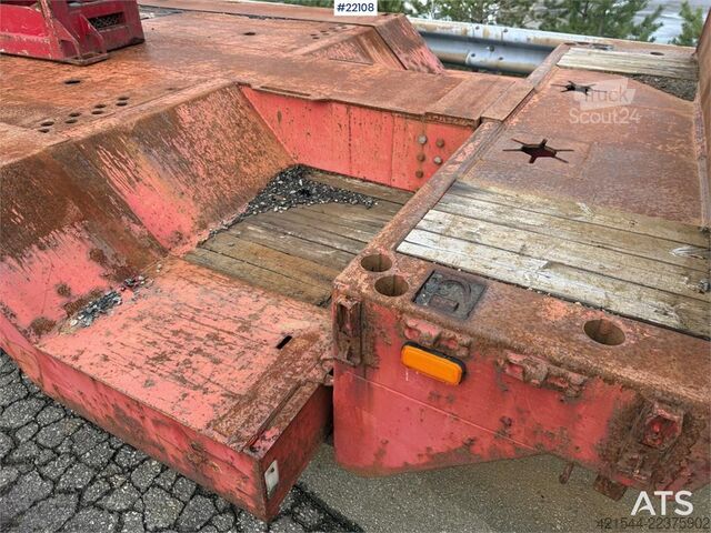  Vang SHSL 4 axle machine trailer w/ hydraulic driving b