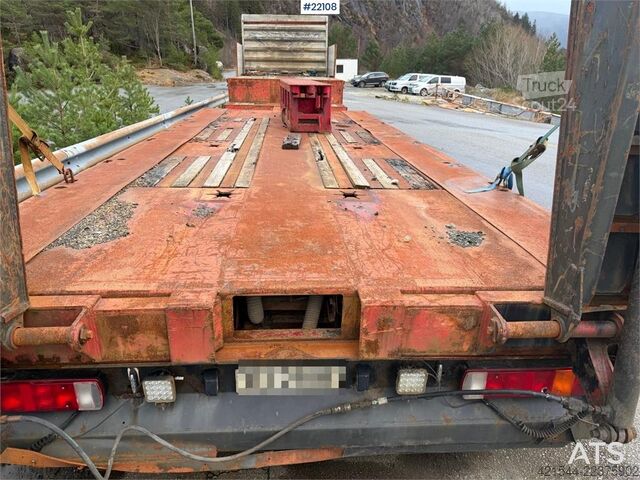  Vang SHSL 4 axle machine trailer w/ hydraulic driving b