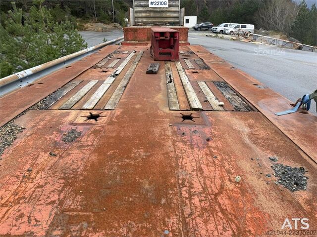  Vang SHSL 4 axle machine trailer w/ hydraulic driving b