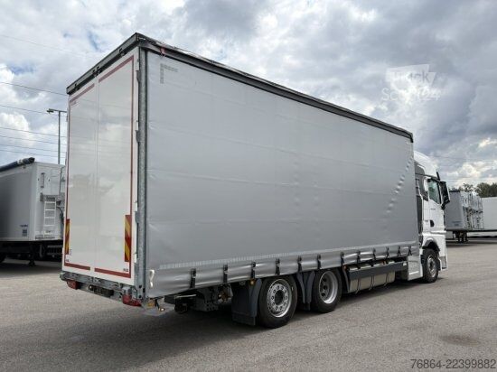 Tentinė platforma sunkvežimis MAN TGX 26.480 6X2, PRITSCHE-PLANE JUMBO
