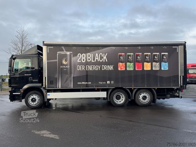 LKW mit Getränkeaufbau MAN TGM 26.320 L / LBW / 2xAHK / LENKACHSE / 18 PAL