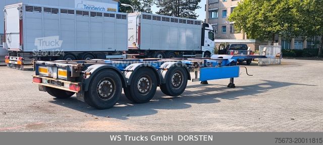 Wissellaadbak oplegger Renders 40 oder 2x 20 Discbreak