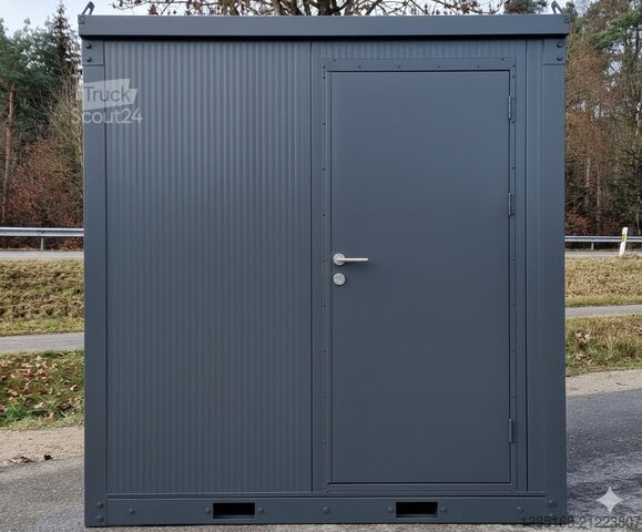 Container Elipo® Bürocontainer 2m Mobile Container Isoliert NEU