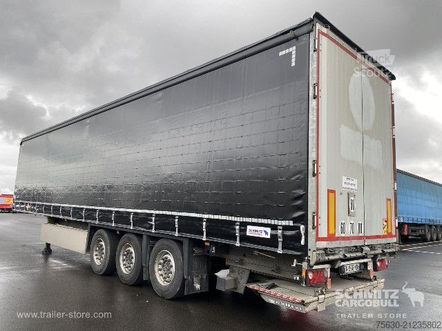 Открытый полуприцеп с тентом Schmitz Cargobull Semitrailer Curtainsider Standard Hayon