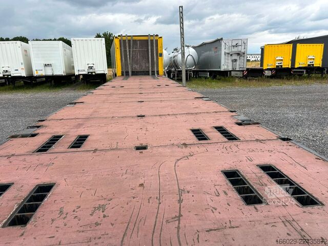 Darba platformas puspiekabe KRONE Stahlmatten Auflieger