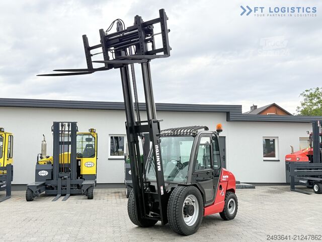 Off-road forklift Manitou MSI30 / DIESEL / DUPLEX 3350 / CABIN
