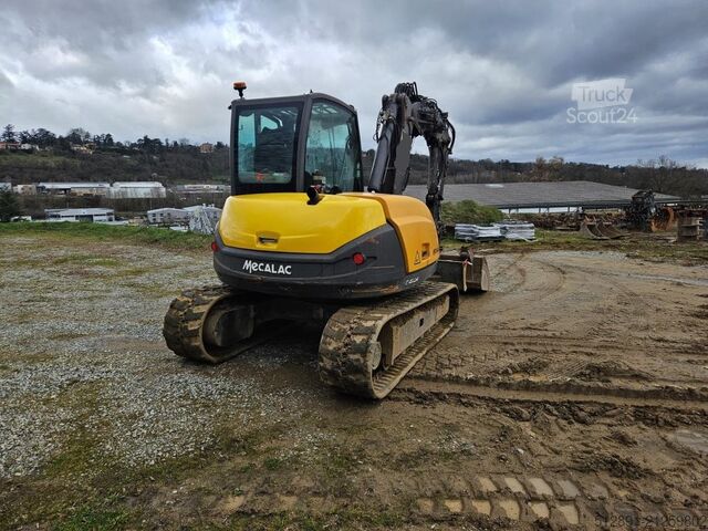 Mini excavator MECALAC 8 MCR