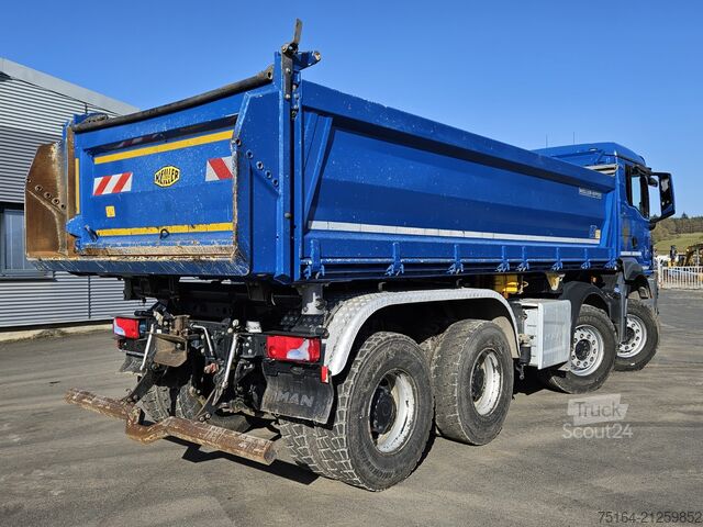 Dreiseitenkipper LKW MAN TGS 35.470 8x4 BB mit Bordmatik