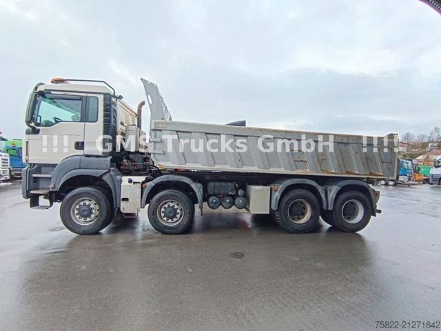 Billenő teherautó MAN TGS 41.480 / 8x6 / Manual / full Steel / Mulde