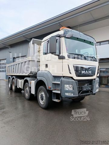 Billenő teherautó MAN TGS 41.480 / 8x6 / 41ton / full Steel / manual