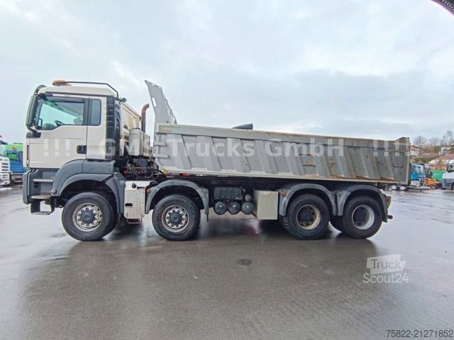 Billenő teherautó MAN TGS 41.480 / 8x6 / 41ton / full Steel / manual